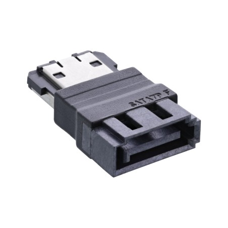 27502 - Adaptateur InLine® eSATA vers SATA, fiche eSATA vers prise SATA