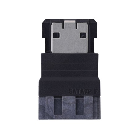 27502 - Adaptateur InLine® eSATA vers SATA, fiche eSATA vers prise SATA