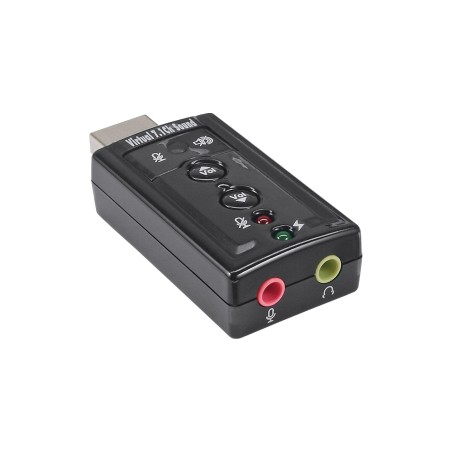 33051C - Carte son audio USB InLine®, avec son surround virtuel 7.1