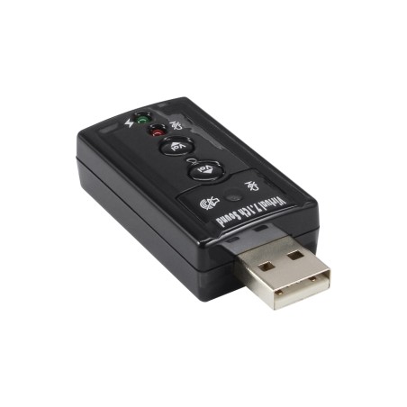 33051C - Carte son audio USB InLine®, avec son surround virtuel 7.1