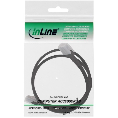 27624 - Câble SAS InLine® int., Mini-SAS SFF-8087/Mini-SAS SFF-8087, avec bande latérale, 0,5 m