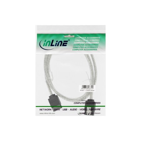 InLine? SATA 6Gb/s Kabel rund, mit Lasche, 0,3m