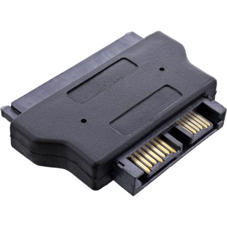 InLine? Adapter SATA, 22pol. ST (715) auf Slimline 13pol. BU (76)