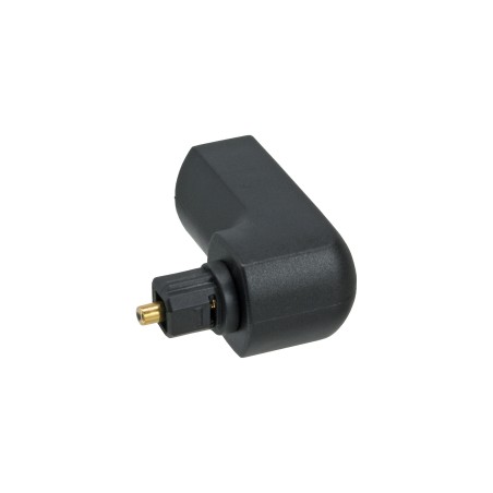 89900B - Adaptateur audio InLine® OPTO, prise / fiche Toslink, coudé à 90