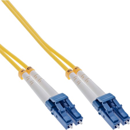 InLine? LWL Duplex Kabel, LC/LC 9/125?m, OS2, 3m