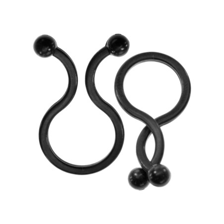 59966I - Colliers de câble InLine® Twist 3,5-5 mm, noirs, 10 pièces