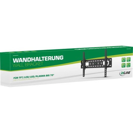 InLine? Wandhalterung, f?r TFT/LCD/LED/Plasma, 81-178cm (32-70), max. 75kg