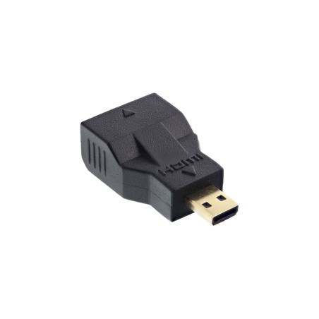 InLine? HDMI Adapter, Mini HDMI C Buchse auf Micro HDMI D Stecker, 4K2K