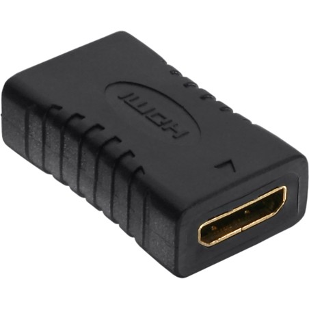 InLine? HDMI Adapter, Mini HDMI C Buchse / Buchse, vergoldete Kontakte