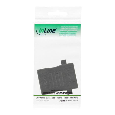 InLine? HDMI Adapter zum Einbau, HDMI A Buchse/Buchse, vergoldete Kontakte, 4K2K