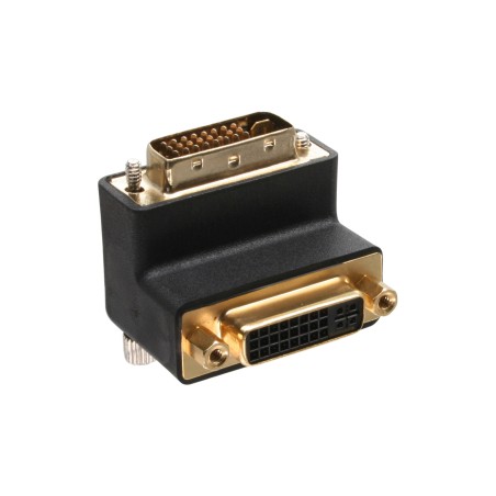 17781W - Adaptateur InLine® DVI-I, coudé à 90, numériqueanalogique 245 fiche/prise