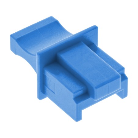 InLine? Staubschutz, f?r RJ45 Buchse, blau 100er Pack