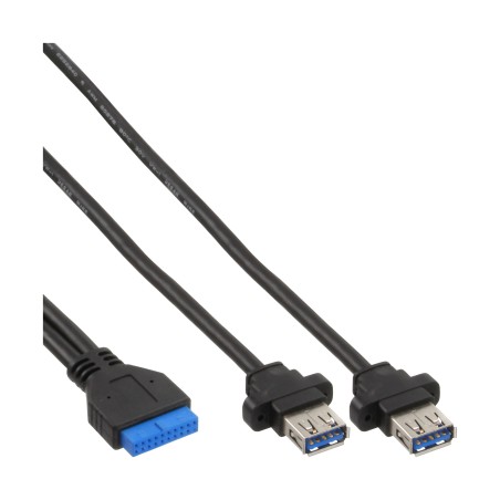 66900 - Carte InLine® Mini-PCIe, 2x USB 3.2 Gen.1