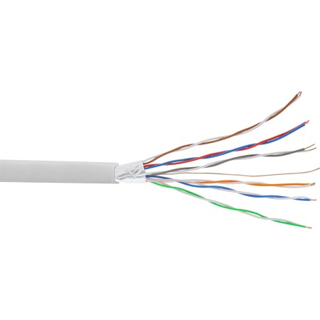 InLine? Telefon-Kabel 12-adrig, 6x2x0,6mm, zum Verlegen, 100m Rolle