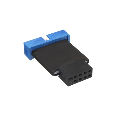 33449K - Adaptateur InLine® USB 2.0 vers 3.0 interne, carte mère USB 2.0 vers USB 3.0 interne