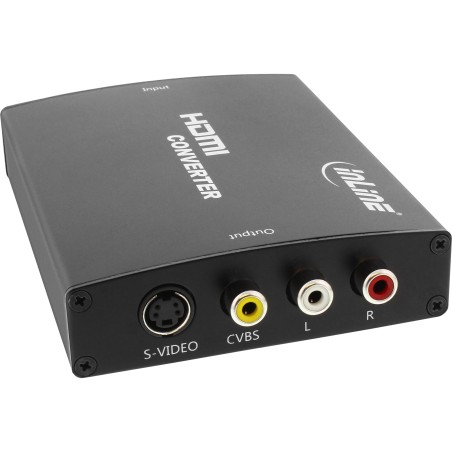 65006 - Convertisseur InLine® HDMI vers Composite/S-Vidéo, avec audio