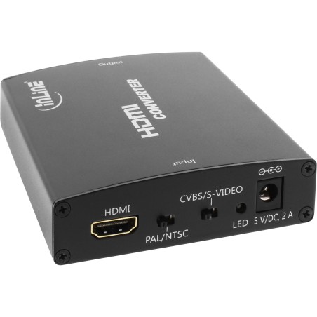 65006 - Convertisseur InLine® HDMI vers Composite/S-Vidéo, avec audio