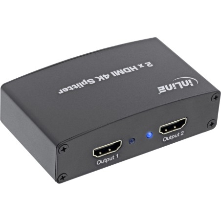 65009 - Répartiteur/distributeur HDMI InLine®, 2 voies, compatible 4K2K