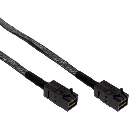 InLine? Mini-SAS HD Kabel, SFF-8643 zu SFF-8643, mit Sideband, 0,5m