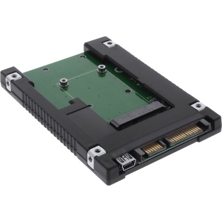 76620B - Adaptateur de disque InLine® 2,5, SATA vers mSATA SSD