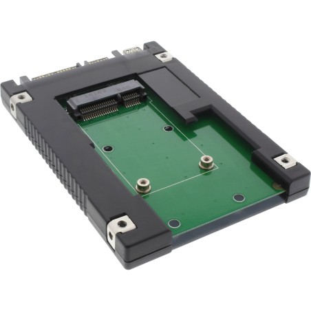 76620B - Adaptateur de disque InLine® 2,5, SATA vers mSATA SSD