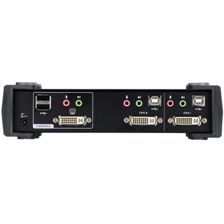 KVM Commutateur, ATEN, 2x, CS1762A, DVI, USB, Audio