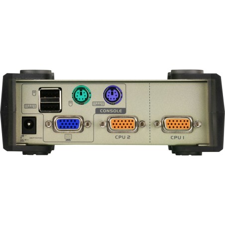 KVM Commutateur, ATEN, 2 x, CS82U, PS/2 et USB