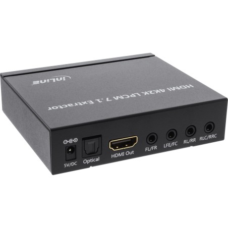 65007K - Extracteur audio/séparateur de signal HDMI InLine®, entrée HDMI 4K2K