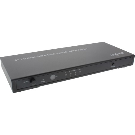 InLine? HDMI 4K2K Switch, 4-fach, mit Audio