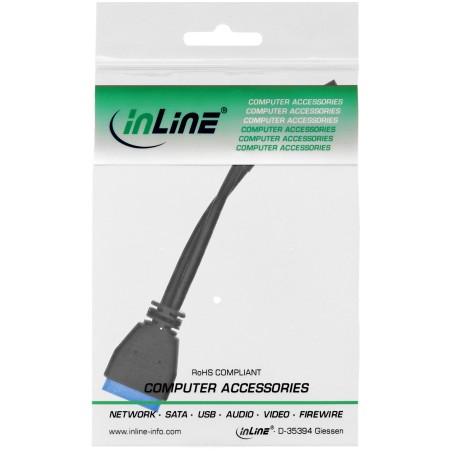 InLine? USB 2.0 zu 3.0 Adapterk. int., USB 2.0 Mainb./USB 3.0 int., 0,30m