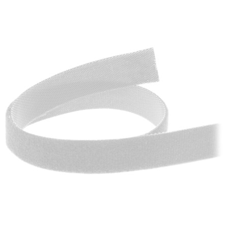 59934W - Colliers de câble InLine®, bande Velcro 16 mm, blanc, 10 m