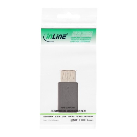 31613 - Adaptateur InLine® Micro-USB, prise USB A vers prise Micro-USB B