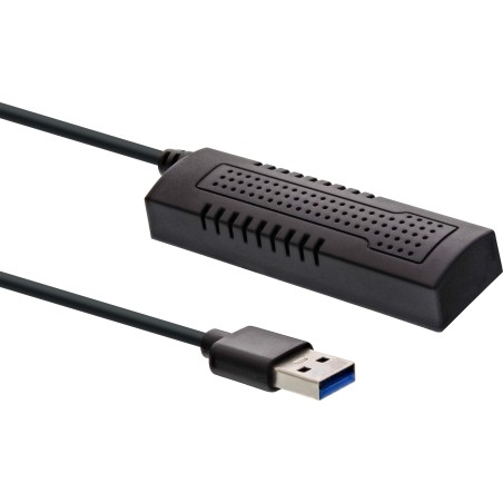 InLine? USB 3.1 zu SATA 6Gb/s Konverter Kabel, USB A Stecker, 0,9m