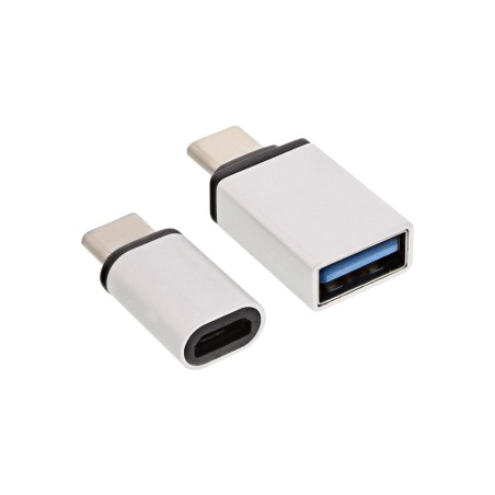 InLine? USB Adapter-Set, USB-C Stecker an Micro-USB oder USB 3.0 A Buchse