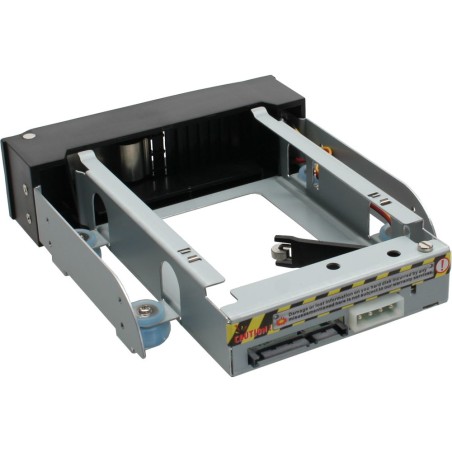 FANTEC MR-35SATA-A noir, Rack amovible disque dur pour Serial ATA i & II, hot plug, anti-vibration