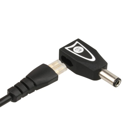 26618S - InLine® Univ. NT pour NB avec écran couleur, 90W, USB, 100-240V, noir avec 12 alternateurs.