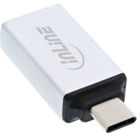 35801 - Adaptateur InLine® USB 3.2 Gen.2, USB-C mâle vers A femelle