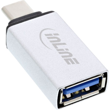 35801 - Adaptateur InLine® USB 3.2 Gen.2, USB-C mâle vers A femelle