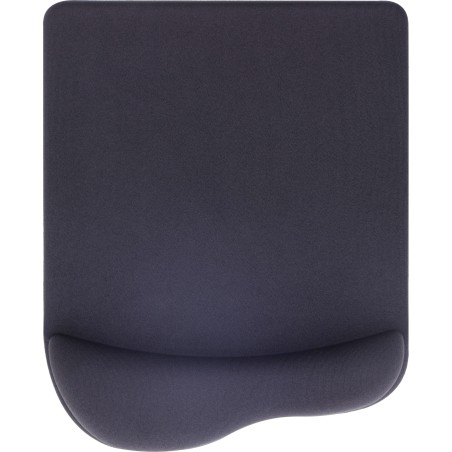 55453S - Tapis de souris InLine®, avec repose-poignet en gel, 235x185x25mm, noir