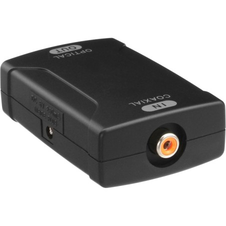 InLine® Toslink Audio Konverter, Eingang Cinch S/PDIF, Ausgang Toslink optisch