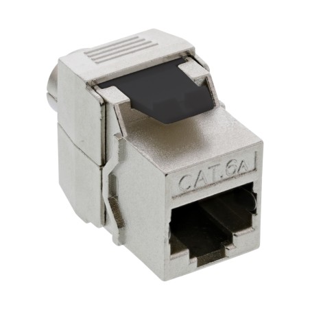 76202F - Prise RJ45 InLine® Keystone, SNAP-In, Cat.6a, bouchon à vis