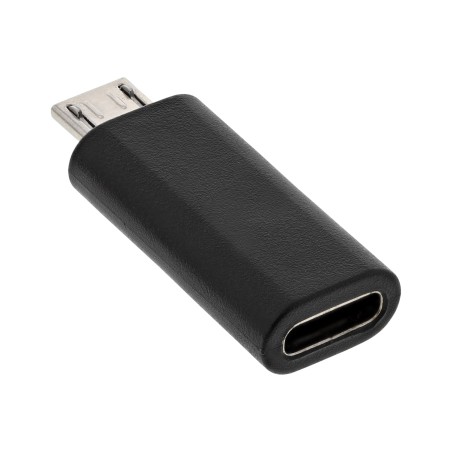 33302I - InLine® USB 2.0 Adapter, Micro-USB Stecker auf USB Typ-C Buchse