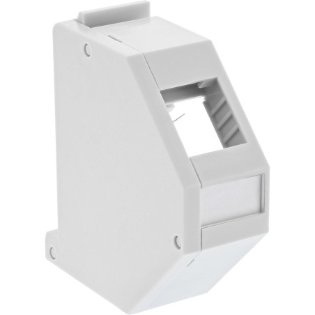 76203 - InLine® Keystone SNAP-In support de module, 1x pour rail DIN