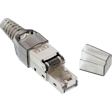 76204A - InLine® Prise RJ45 Cat.6A 500MHz, à confectionner en champ, blindé