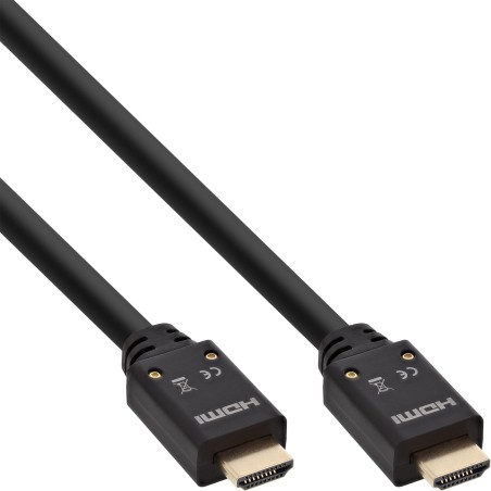 InLine? HDMI Aktiv-Kabel, HDMI-High Speed mit Ethernet, 4K2K, ST/ST, 15m