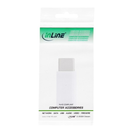 33303I - InLine® Adaptateur USB 2.0, USB Typ-C mâle vers Micro-USB femelle