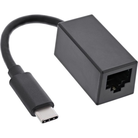 InLine? USB 3.2 Netzwerkadapter Kabel, Gigabit Netzwerk, USB-C