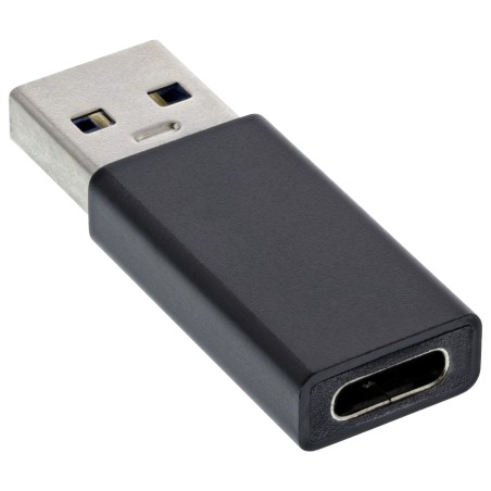 InLine? USB 3.2 Gen.2 Adapter, USB-A Stecker auf USB-C Buchse