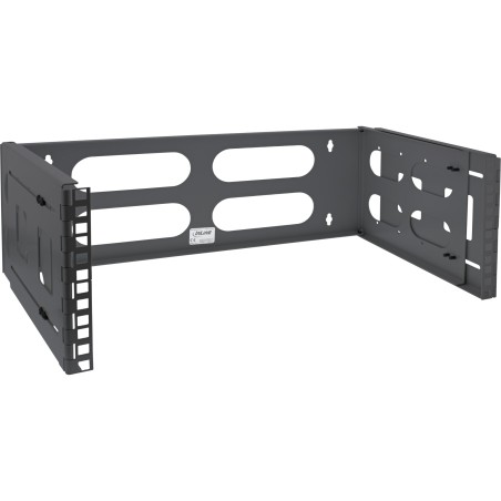 InLine? 19 Rack zur Wandmontage, 4HE, 24-40cm Tiefe, schwarz