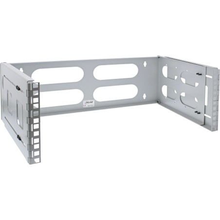 InLine? 19 Rack zur Wandmontage, 4HE, 24-40cm Tiefe, grau